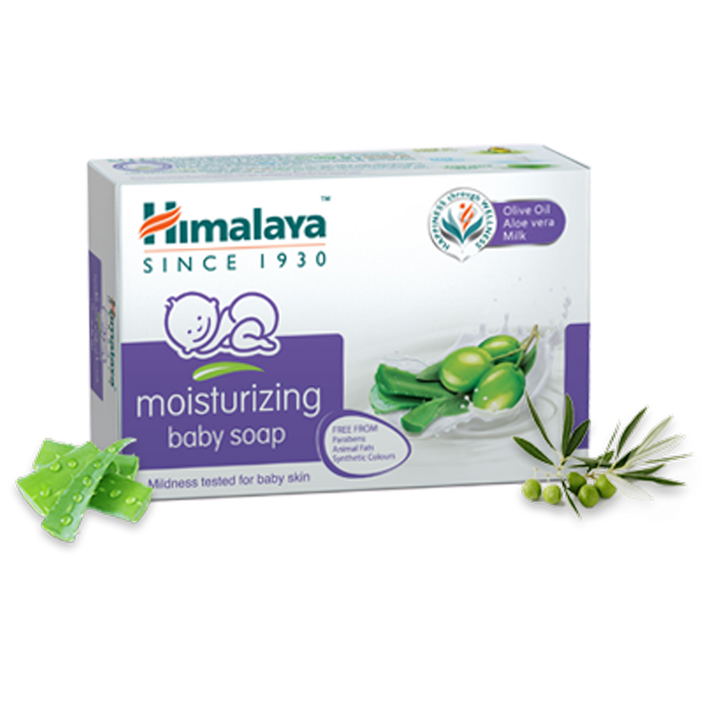 Himalaya Moisturizing Baby Soap - Cleanses, Nourishes, & Soothes Skin